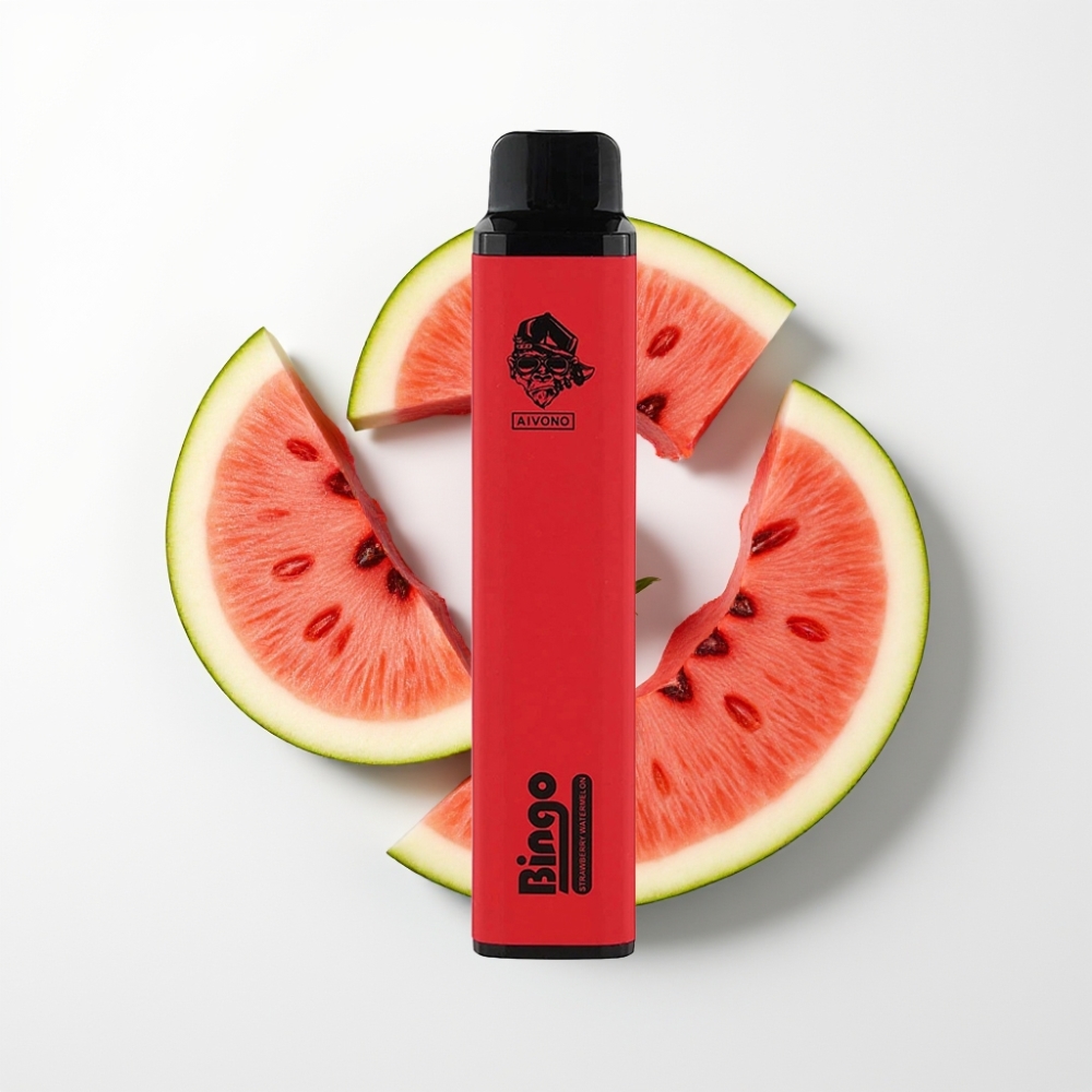 Aivono AIM BINGO 4000 Puff Eldobható E-Cigi Eper Dinnye Íz, 10 mL, 1000mAh