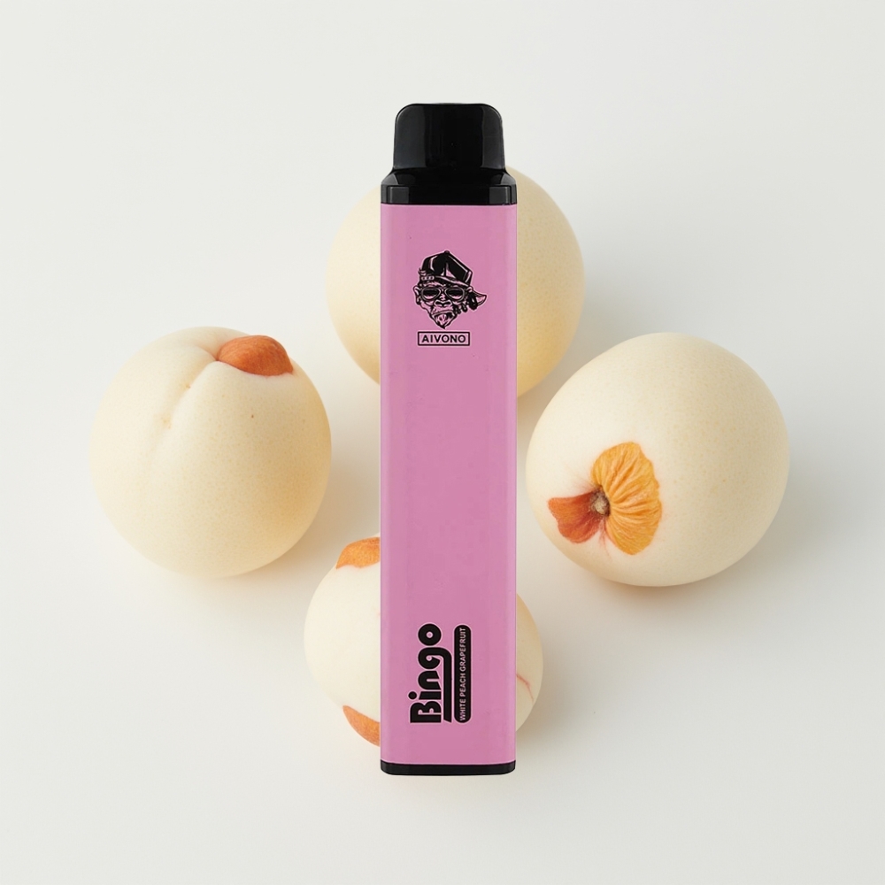 Aivono AIM BINGO 4000 Puff Fehér Őszibarack Grépfrút – 10mL, 1000mAh