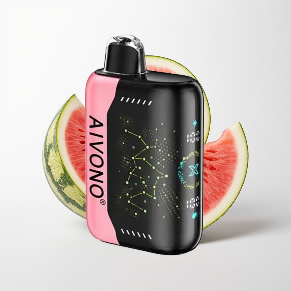 Aivono Aim Boom 25000 Puff 0-5% Nikotin 28ml E-Liquid Görbe Ice Dinnye