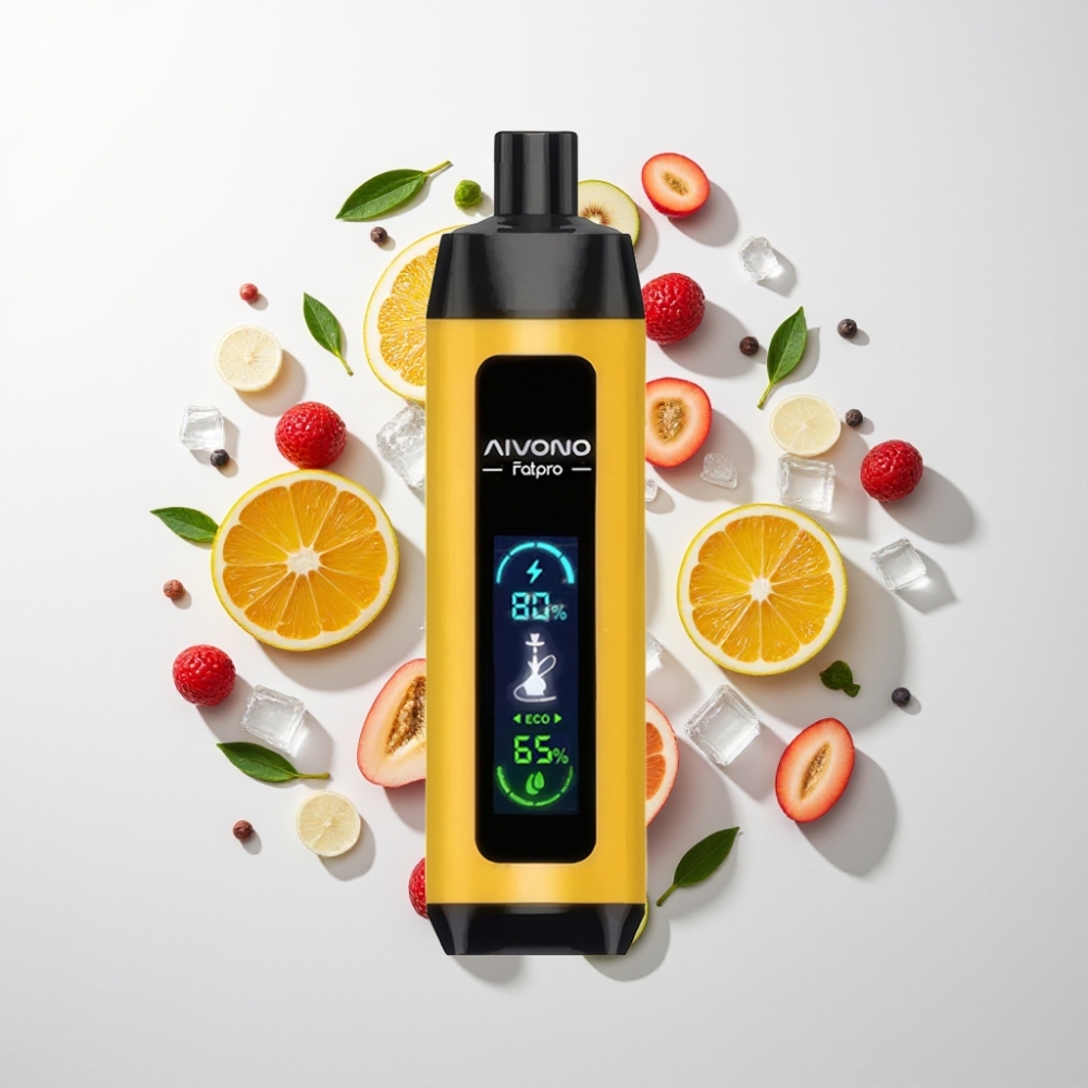 Aivono AIM FATPRO 22000 Puffs 28ml Lédús Jég 0%–5% Nikotin 600mAh Dual Modes Mesh Coil