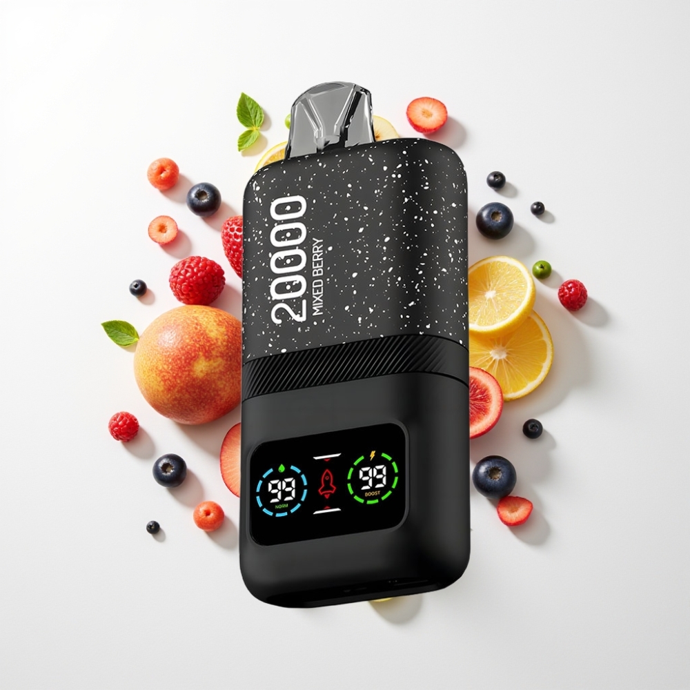 Aivono AIM MAGIC 20000 Puff 26ml Kettős Mesh Coil LCD Típus-C Berry Keverék
