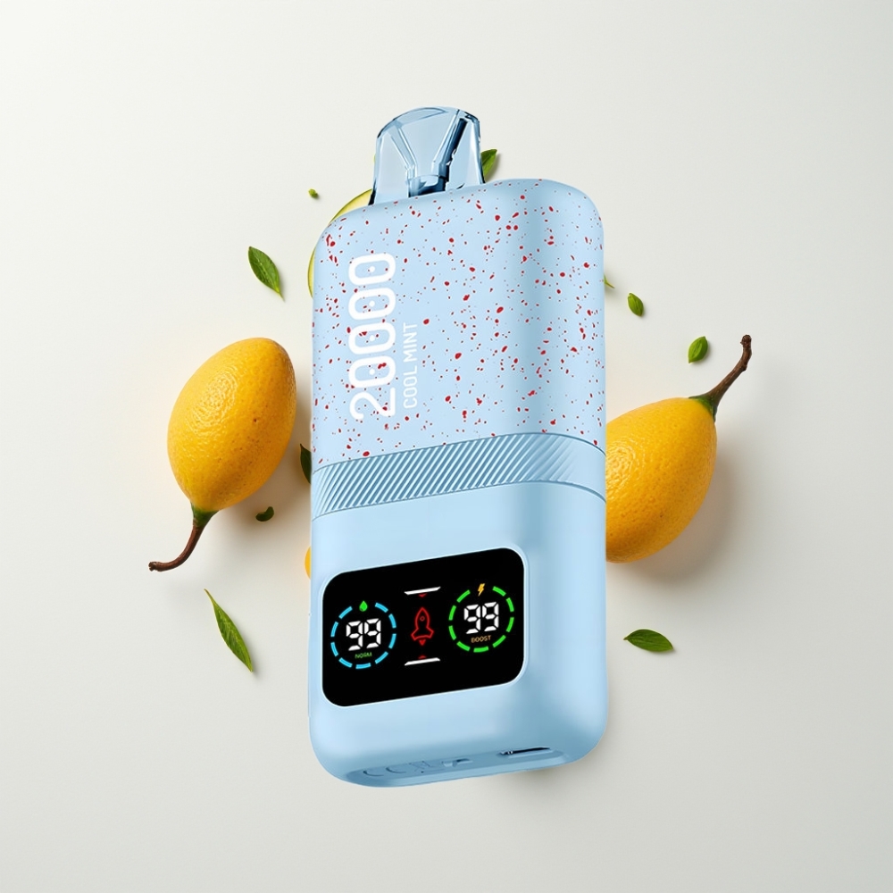 Aivono AIM MAGIC 20000 Puffs 26ml Dual Mesh Coil LCD Típus-C Hűtőmenta