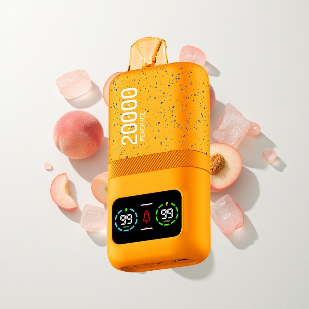 Aivono AIM MAGIC 20000 Puffs – 26ml, Kettős Mesh, LCD, Type-C, Őszibarack Jég