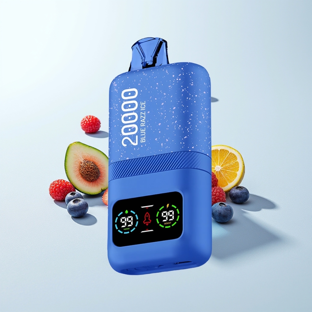 Aivono AIM MAGIC 20000 Puffs Azules Málna Jég 26ml Dual Mesh Coils LCD