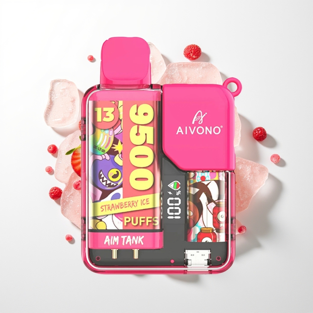 Aivono AIM-TANK 9500 Puffs 18ml 650mAh LCD Eperjég
