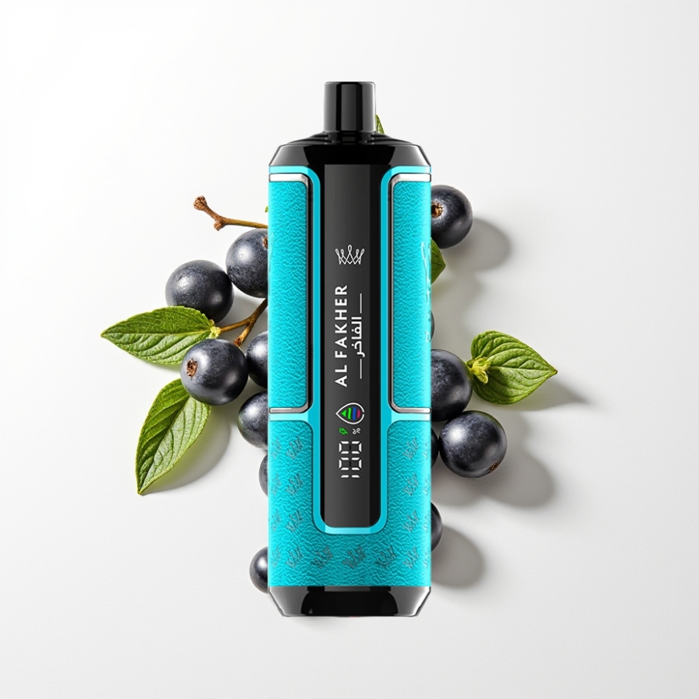 Al Fakher Crown Bar 15K Hypermax Eldobható E-Cigi 22ml, 600mAh, Fekkeres Menta