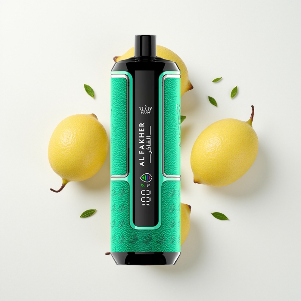 Al Fakher Crown Bar 15K Hypermax Eldobható E-Cigi Citrommenta 22ml 600mAh
