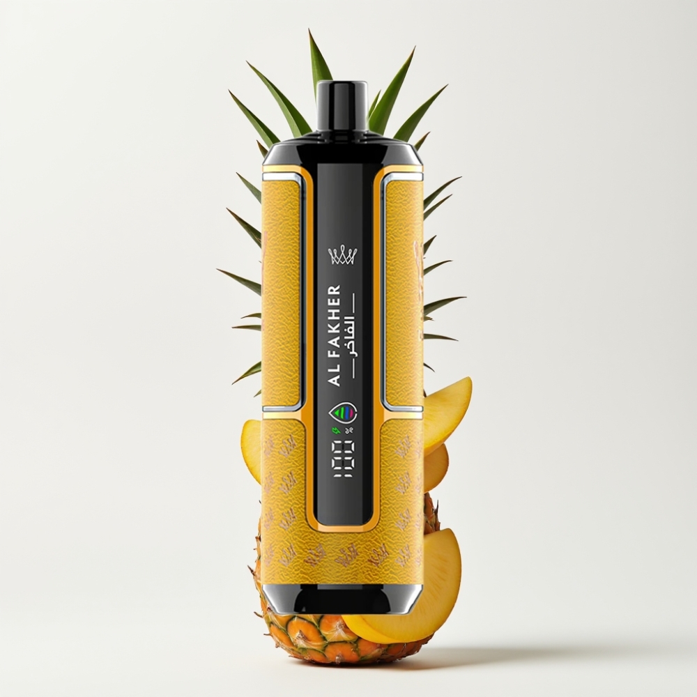 Al Fakher Crown Bar 15K Hypermax Eldobható Vape Készlet Mango-Ananász