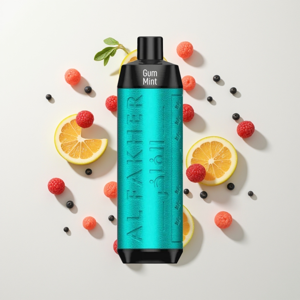 Al Fakher Crown Bar 8000 Crystal Egyszerhasználatos Vape – 600mAh, 18ml, 8000 Slukk, Bársonyos Menta