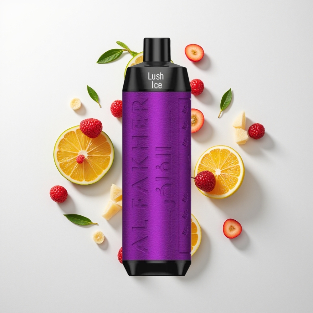 Al Fakher Crown Bar 8000 Crystal Egyszerhasználatos Vape 600mAh Jéges Zöld