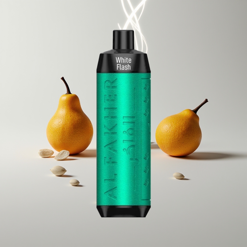 Al Fakher Crown Bar 8000 Crystal Egyszerhasználatos Vape – Fehér Villanás, 18 ml, 8000 Puff
