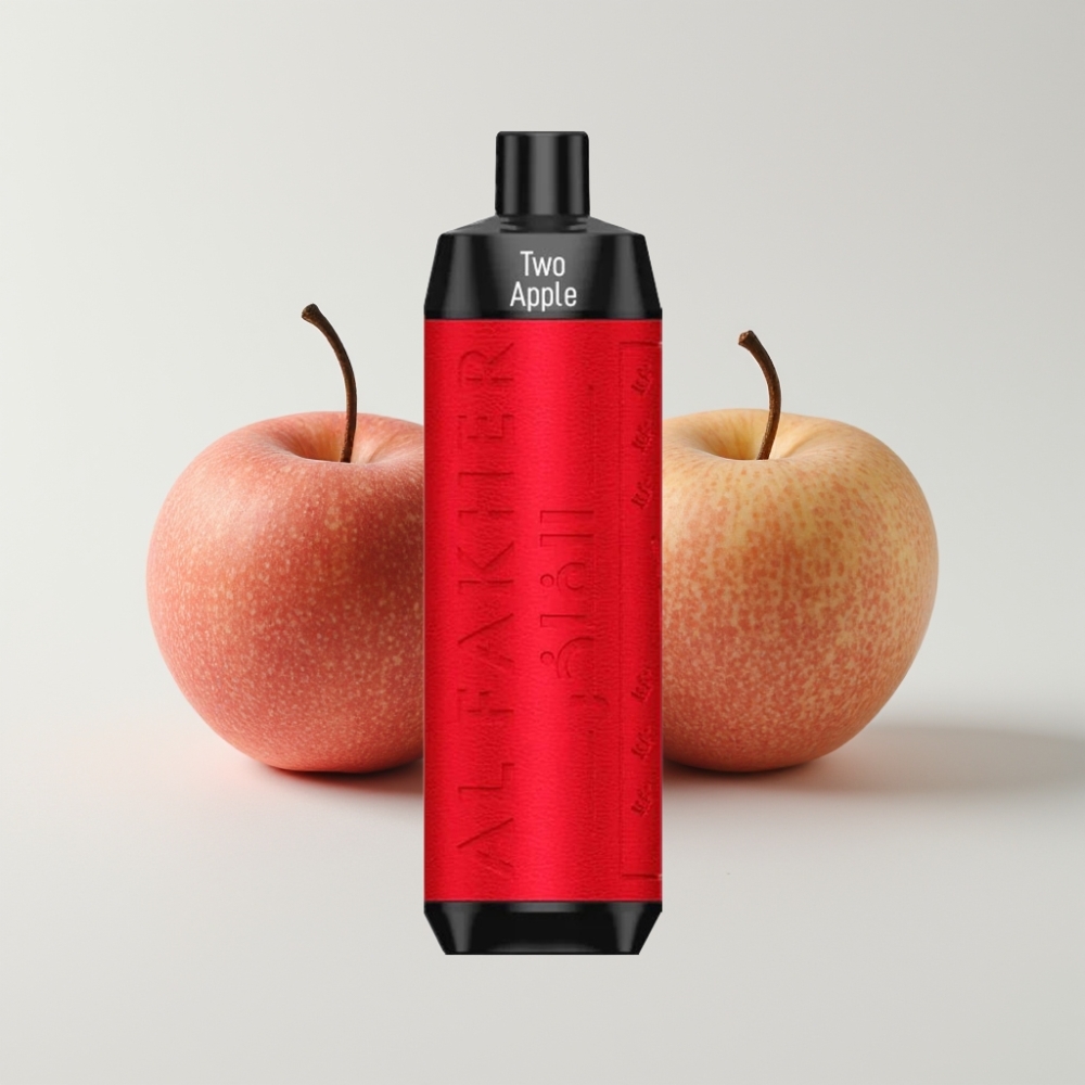Al Fakher Crown Bar 8000 Crystal Egyszerhasználatos Vape – Két Alma, 18ml, 8000 Szívás, 5mg Nikotin