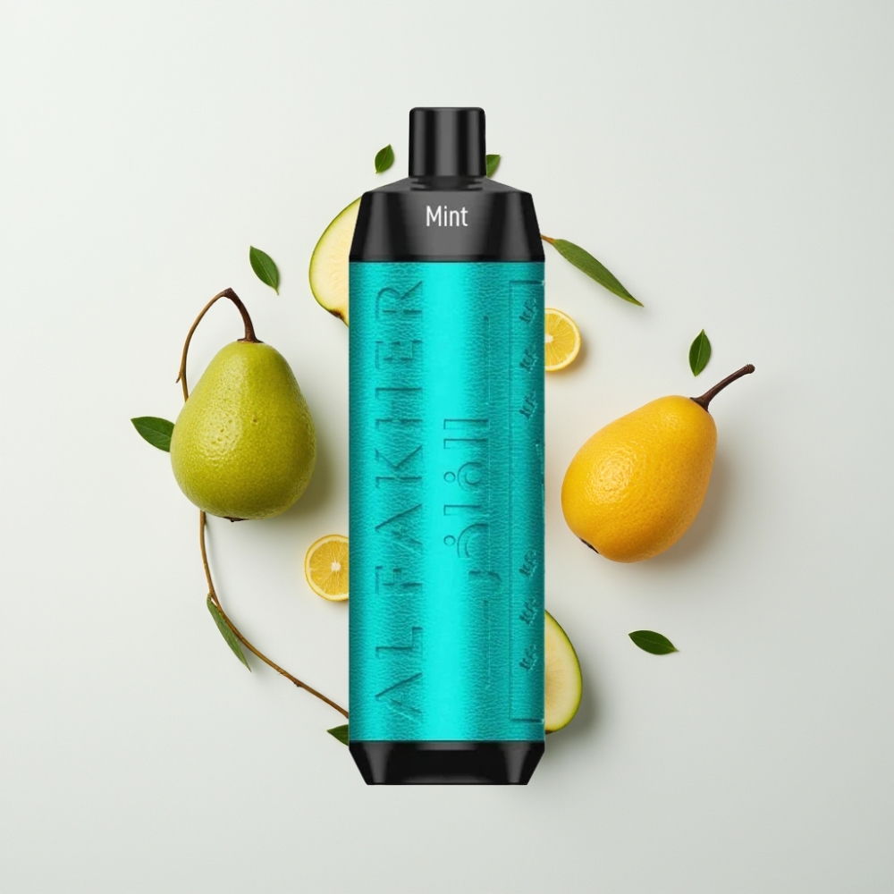 Al Fakher Crown Bar 8000 Crystal Egyszerhasználatos Vape Menta – 18ml, 8000 Szippantás, 600mAh