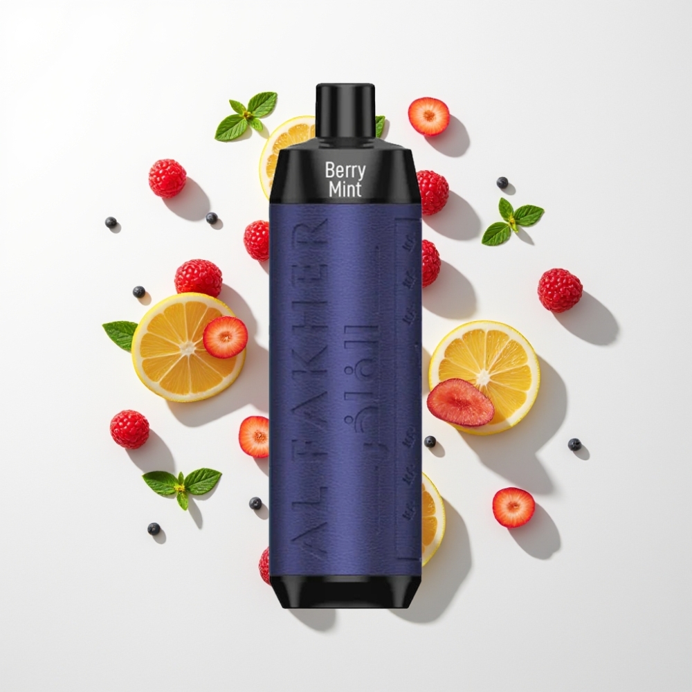 Al Fakher Crown Bar 8000 Crystal Eldobható Vape Borsmenta Íz 600mAh, 18ml, 8000 Szájrat