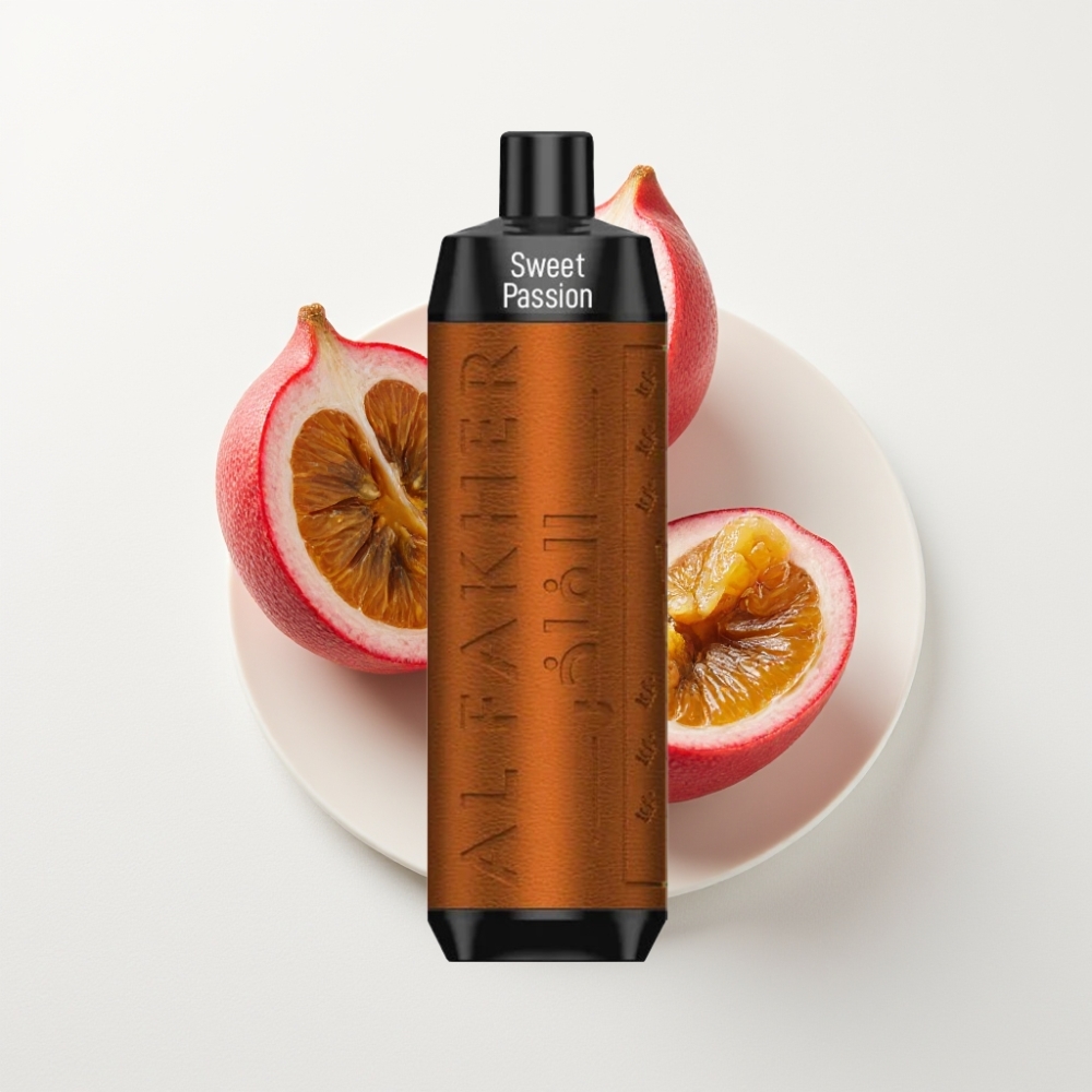 Al Fakher Crown Bar 8000 Crystal Eldobható Vape Édes Passiógyümölcs – 600mAh, 18ml, 8000 Puff