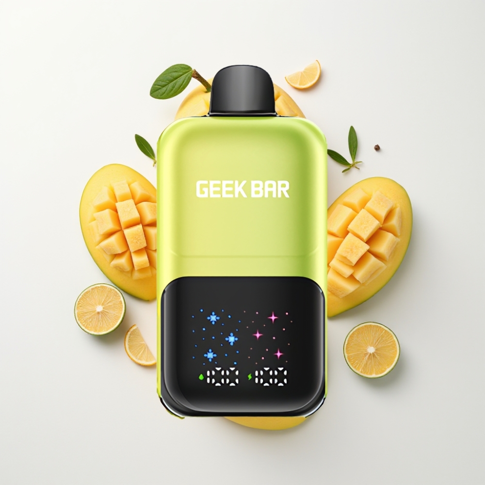 GEEK BAR 2GO 20ml 50000 Puff Két Sorozat Mexikói Mango Jég Egyszerhasználatos E-Cigi