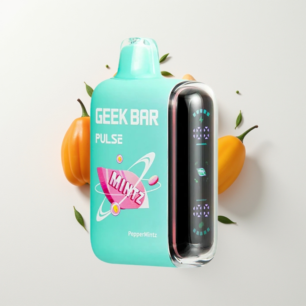 GEEK BAR Pulse 15000 Puff Egyszerhasználatos E-cigaretta Menta Kiadás, 16ML, 5% Nikotin