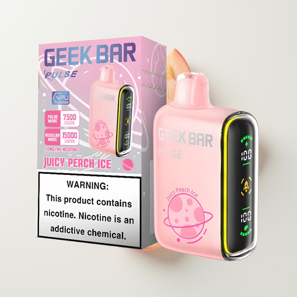 GEEK BAR Pulse 15000 Puff Elszívható Vape 16ML, 5% Nikotin, Légáramlás Szabályozható