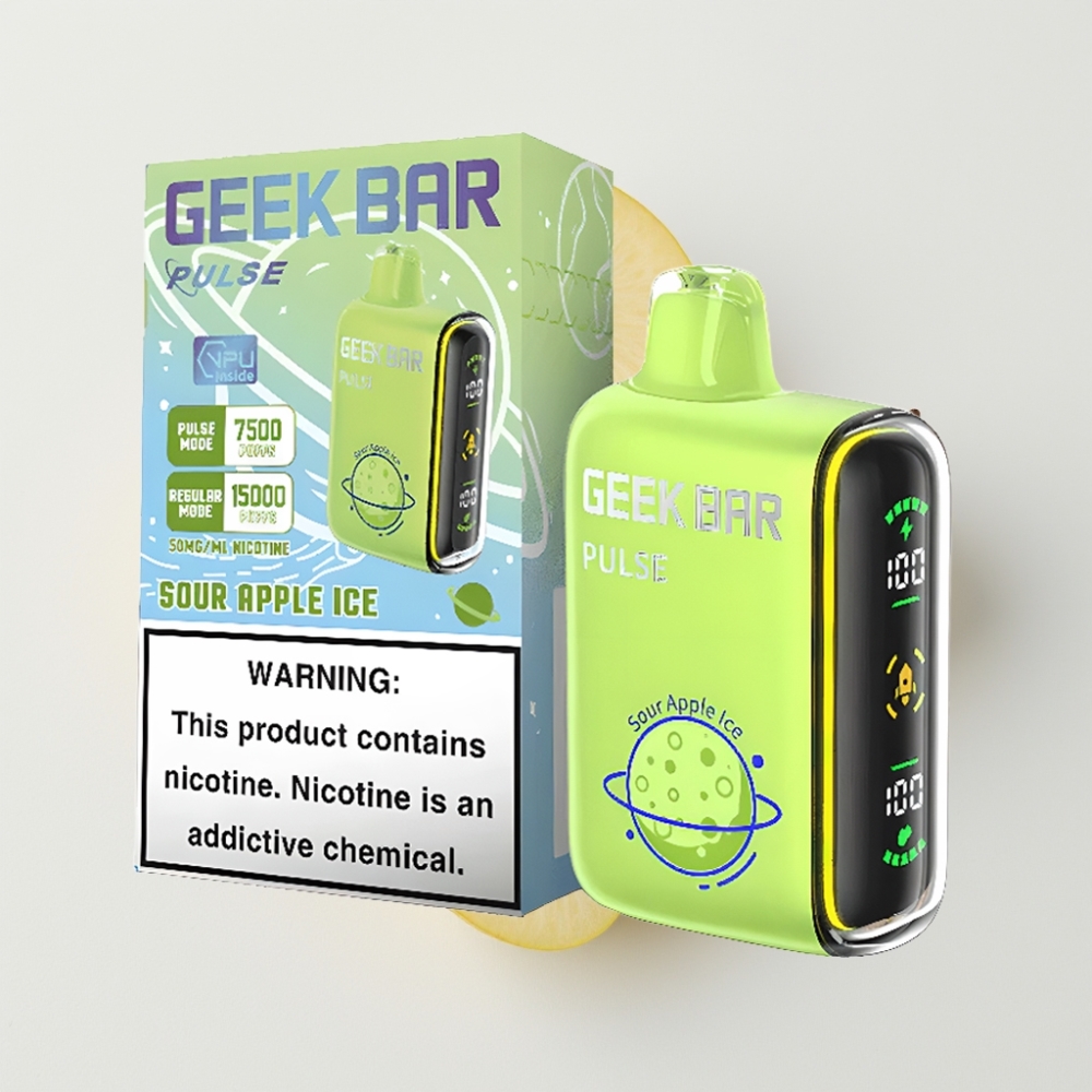 GEEK BAR Pulse 15000 Puff Elszívható Vape 16ML, 5% Nikotin, Légáramlás Szabályozható