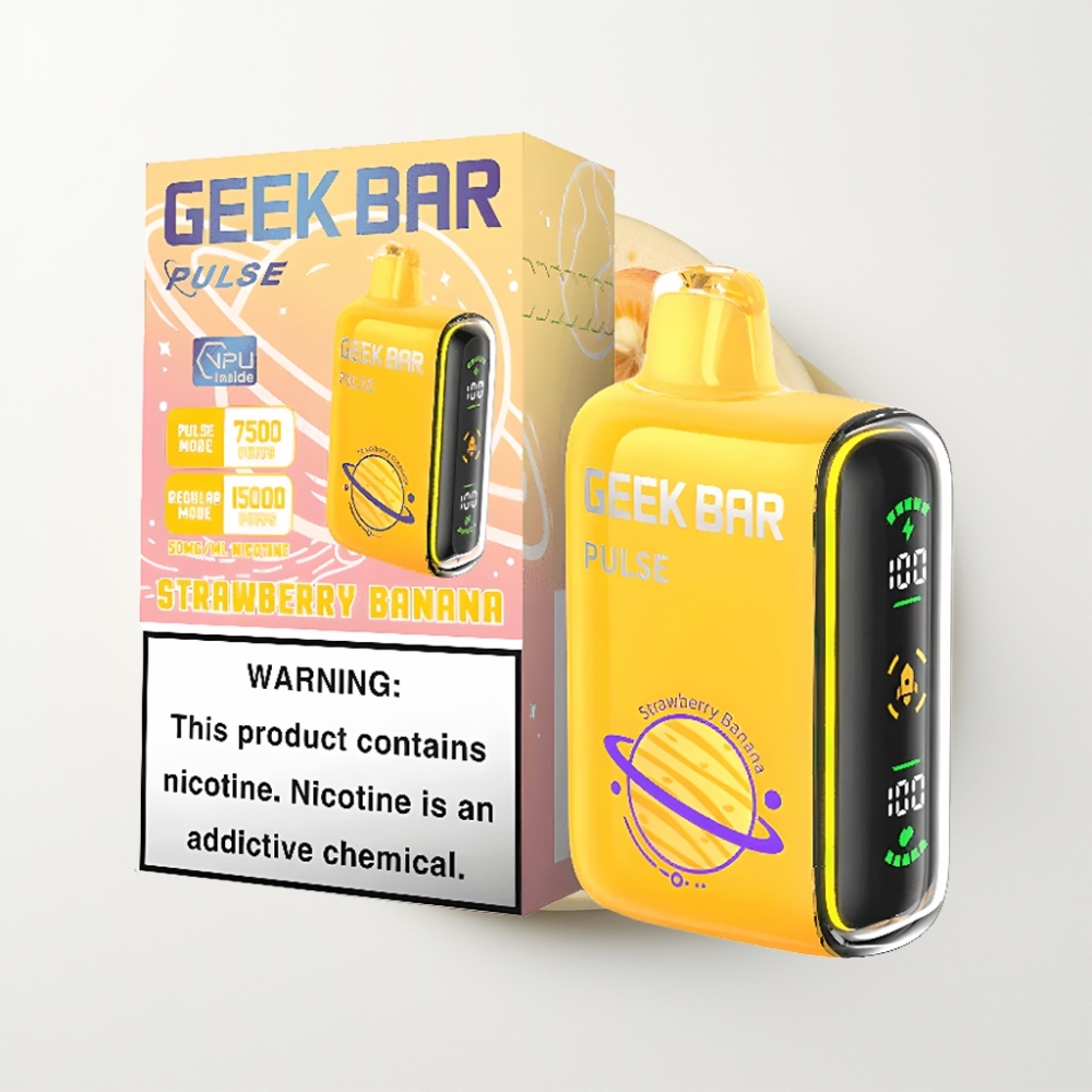 GEEK BAR Pulse 15000 Puff Elszívható Vape 16ML, 5% Nikotin, Légáramlás Szabályozható
