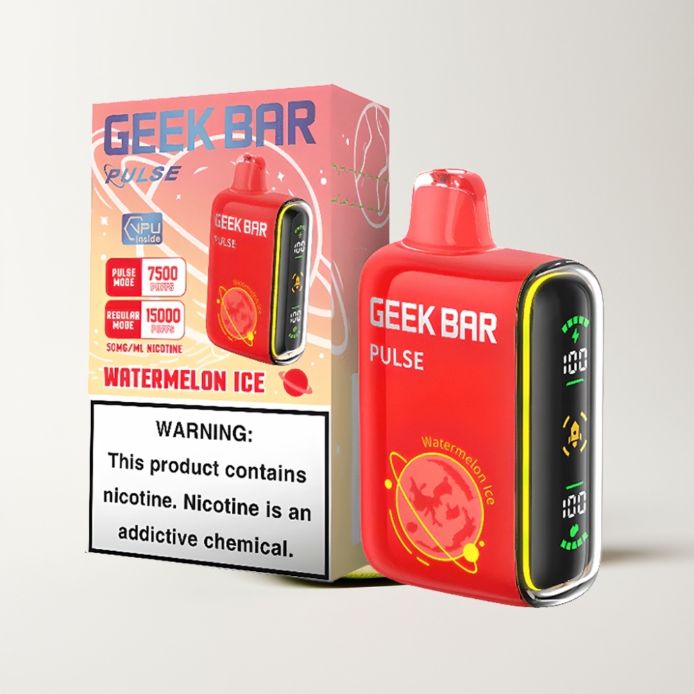 GEEK BAR Pulse 15000 Puff Elszívható Vape 16ML, 5% Nikotin, Légáramlás Szabályozható