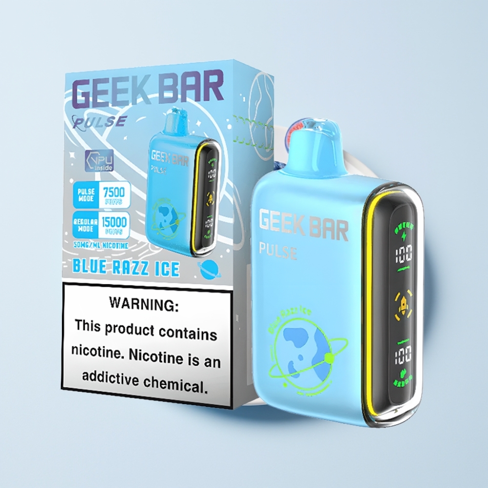 GEEK BAR Pulse 15000 Puff Elszívható Vape 16ML, 5% Nikotin, Légáramlás Szabályozható