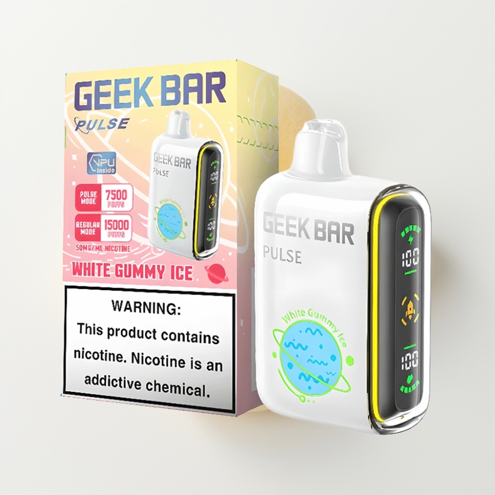 GEEK BAR Pulse 15000 Puff Elszívható Vape 16ML, 5% Nikotin, Légáramlás Szabályozható