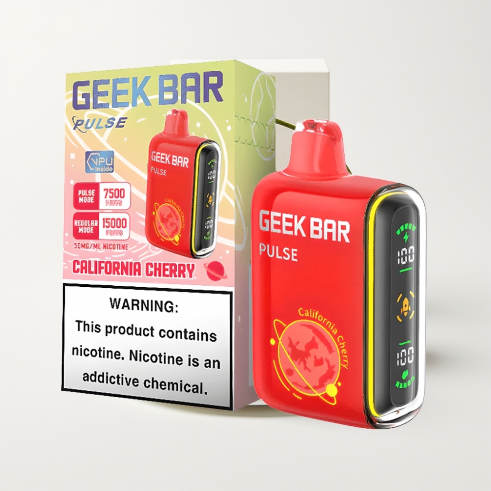 GEEK BAR Pulse 15000 Puff Elszívható Vape 16ML, 5% Nikotin, Légáramlás Szabályozható