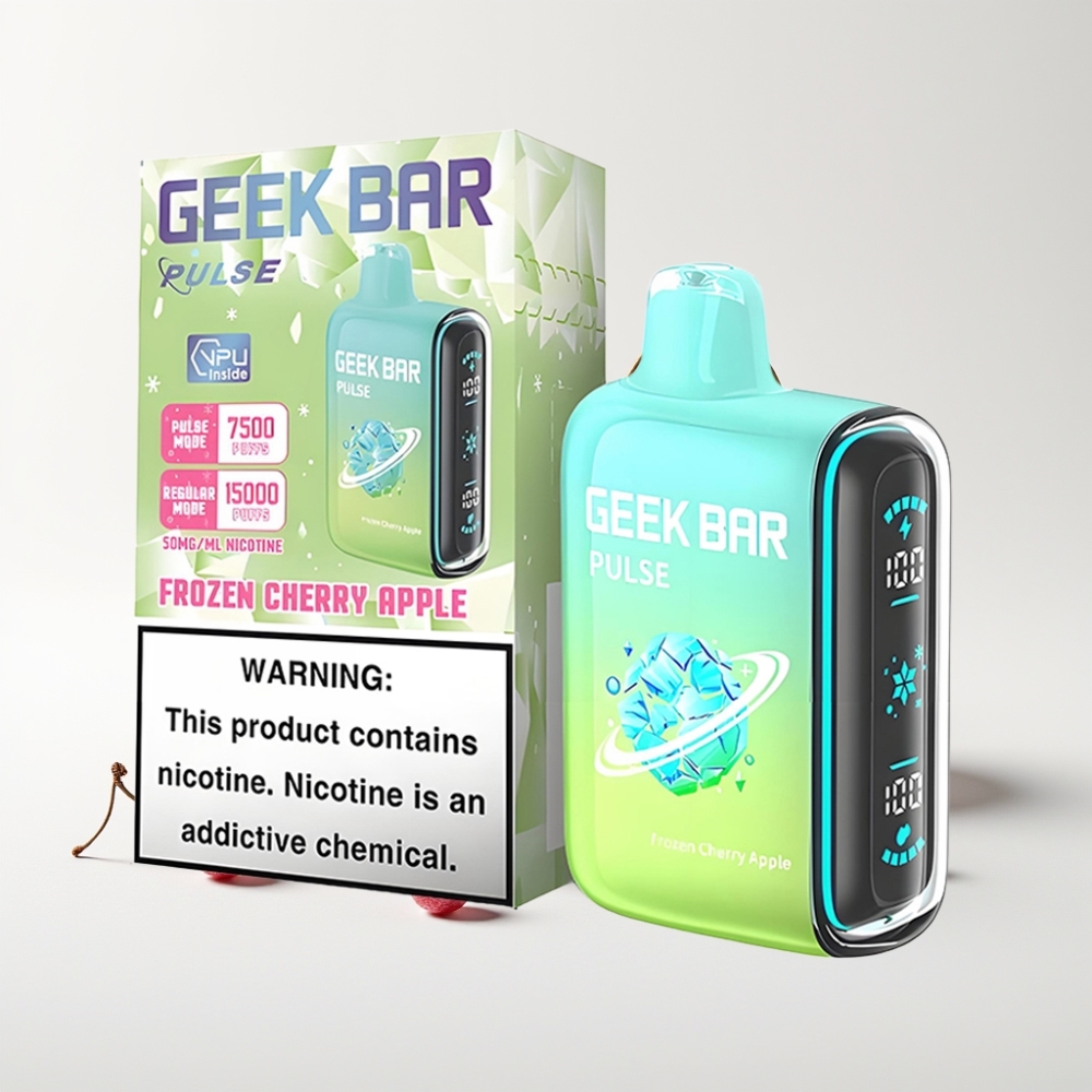 GEEK BAR Pulse 15000 Puff Fagyott Kiadás, 16ML, 5% Nikotin, Légáramlás-Szabályozó