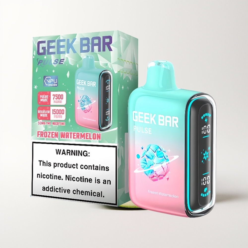 GEEK BAR Pulse 15000 Puff Fagyott Kiadás, 16ML, 5% Nikotin, Légáramlás-Szabályozó