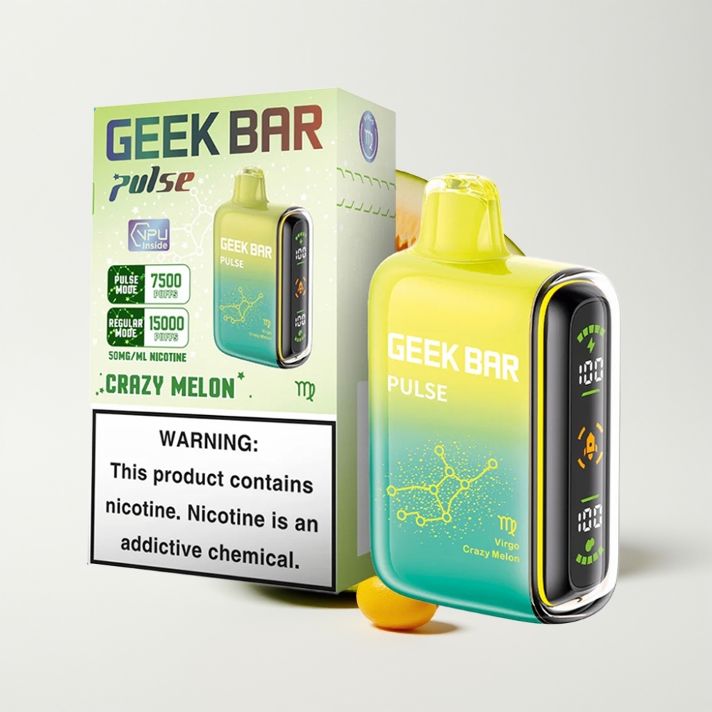 Geek Bar Pulse 15000 Puff Zodiac Kiadás – 16ML, 5% Nikotin, Légáramlás-Szabályozó