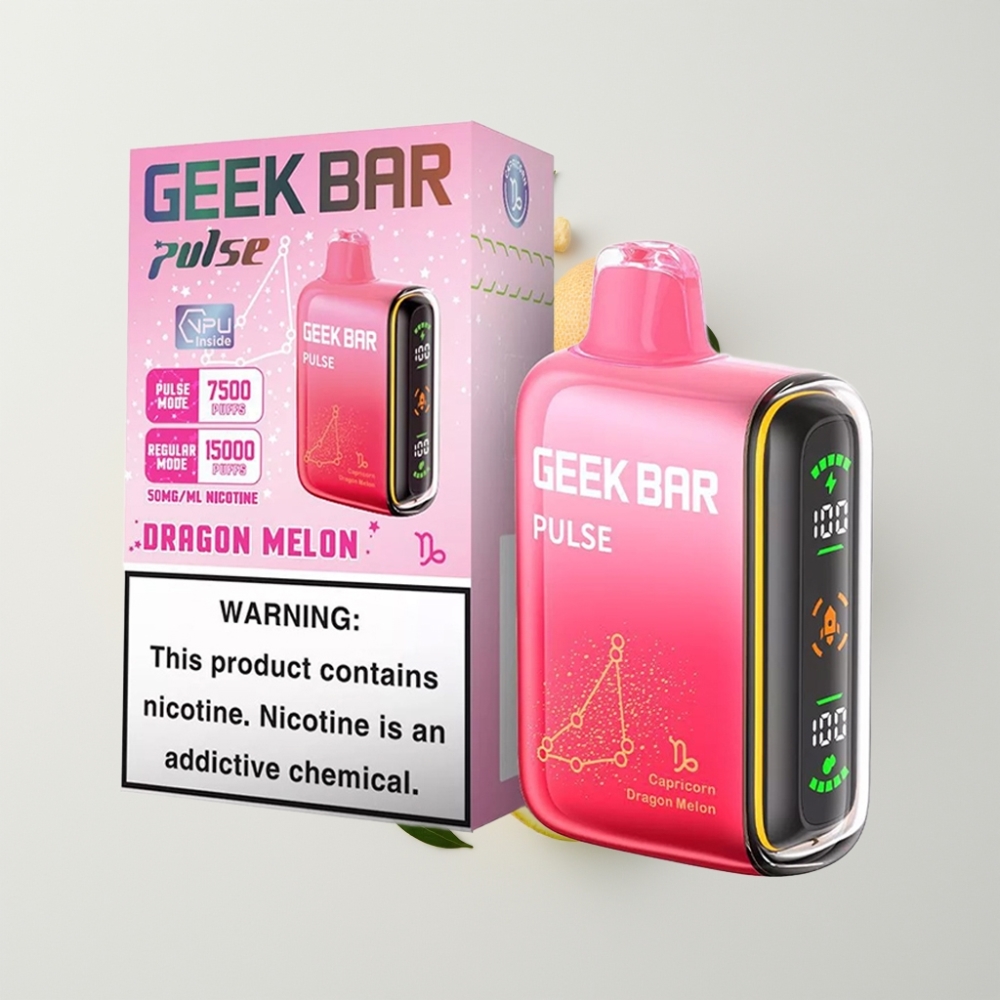 Geek Bar Pulse 15000 Puff Zodiac Kiadás – 16ML, 5% Nikotin, Légáramlás-Szabályozó
