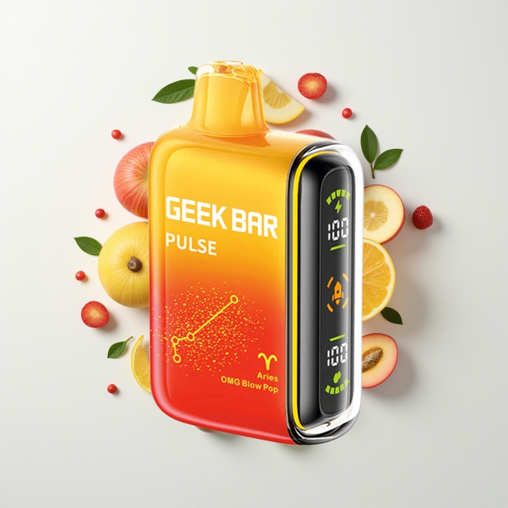 Geek Bar Pulse 15000 Puff Zodiac Kiadás – 16ML, 5% Nikotin, Légáramlás-Szabályozó
