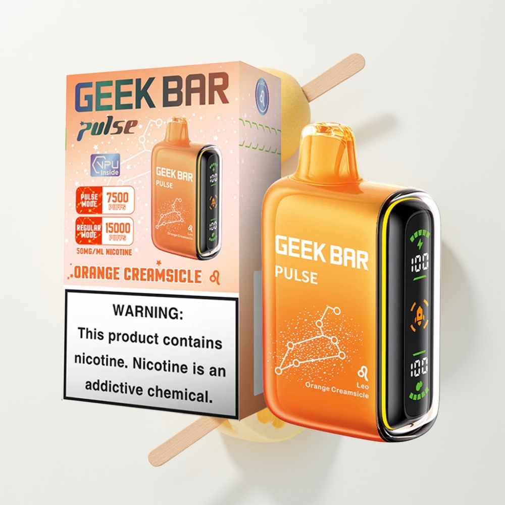 Geek Bar Pulse 15000 Puff Zodiac Kiadás – 16ML, 5% Nikotin, Légáramlás-Szabályozó