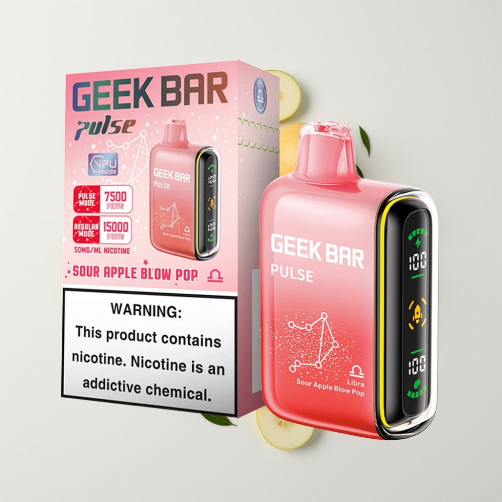 Geek Bar Pulse 15000 Puff Zodiac Kiadás – 16ML, 5% Nikotin, Légáramlás-Szabályozó
