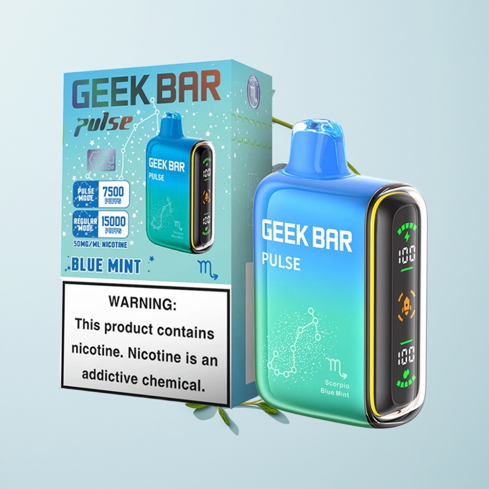 Geek Bar Pulse 15000 Puff Zodiac Kiadás – 16ML, 5% Nikotin, Légáramlás-Szabályozó