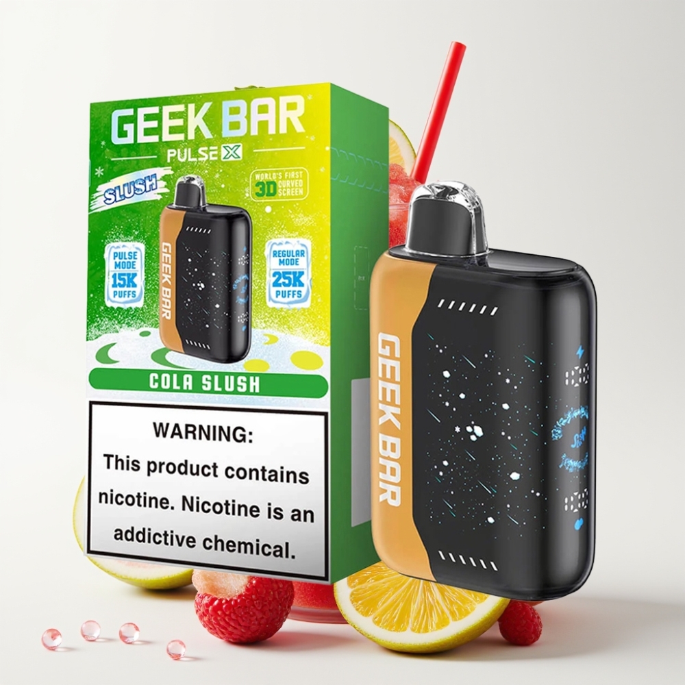 GEEK BAR Pulse X 25000 Slush Puff 18mL Kettős Hálós Coil USB-C