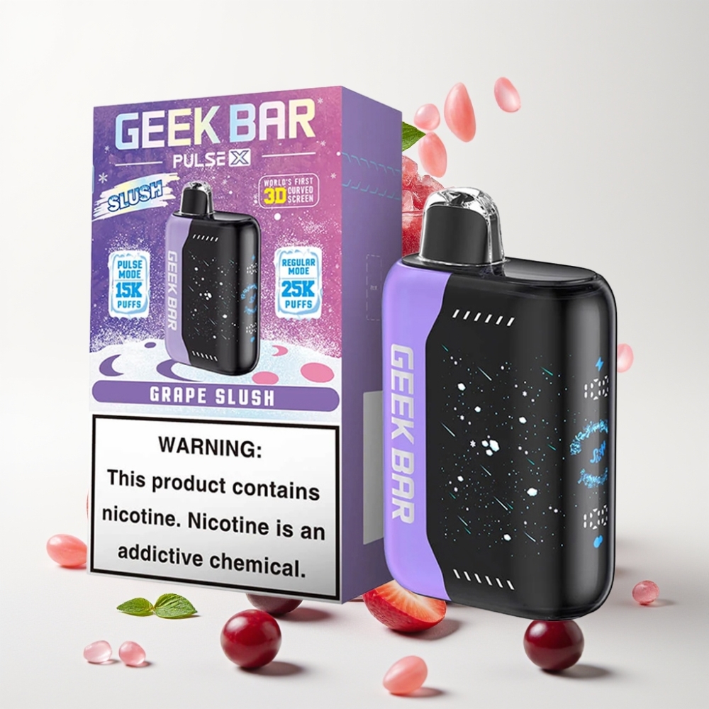 GEEK BAR Pulse X 25000 Slush Puff 18mL Kettős Hálós Coil USB-C