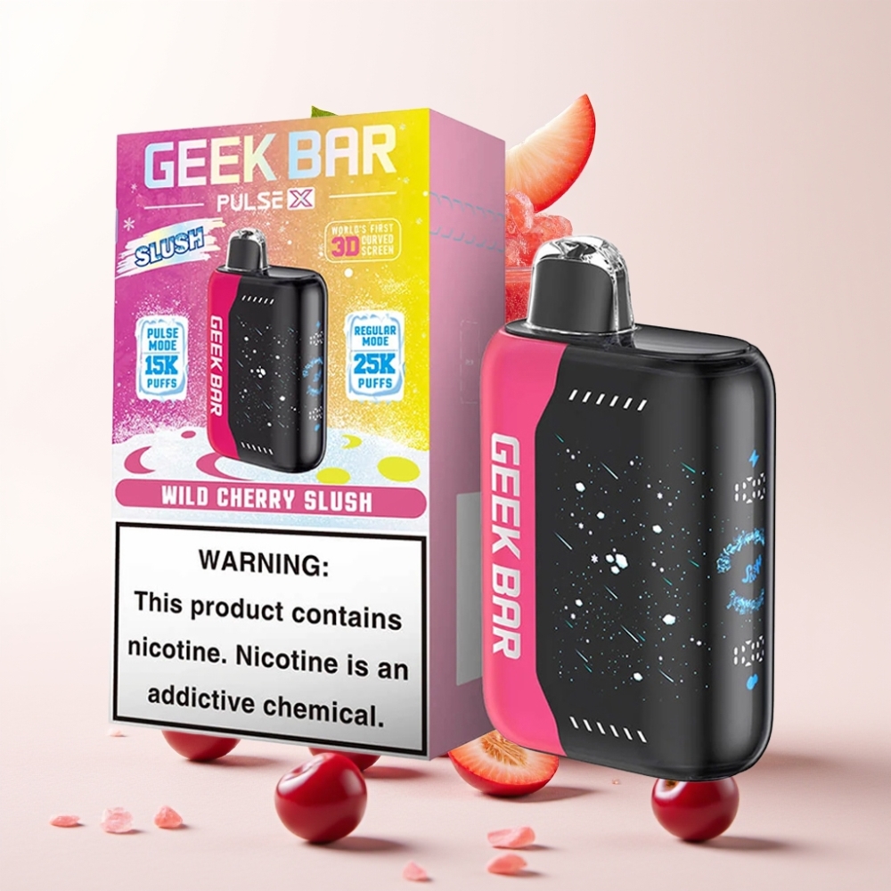 GEEK BAR Pulse X 25000 Slush Puff 18mL Kettős Hálós Coil USB-C