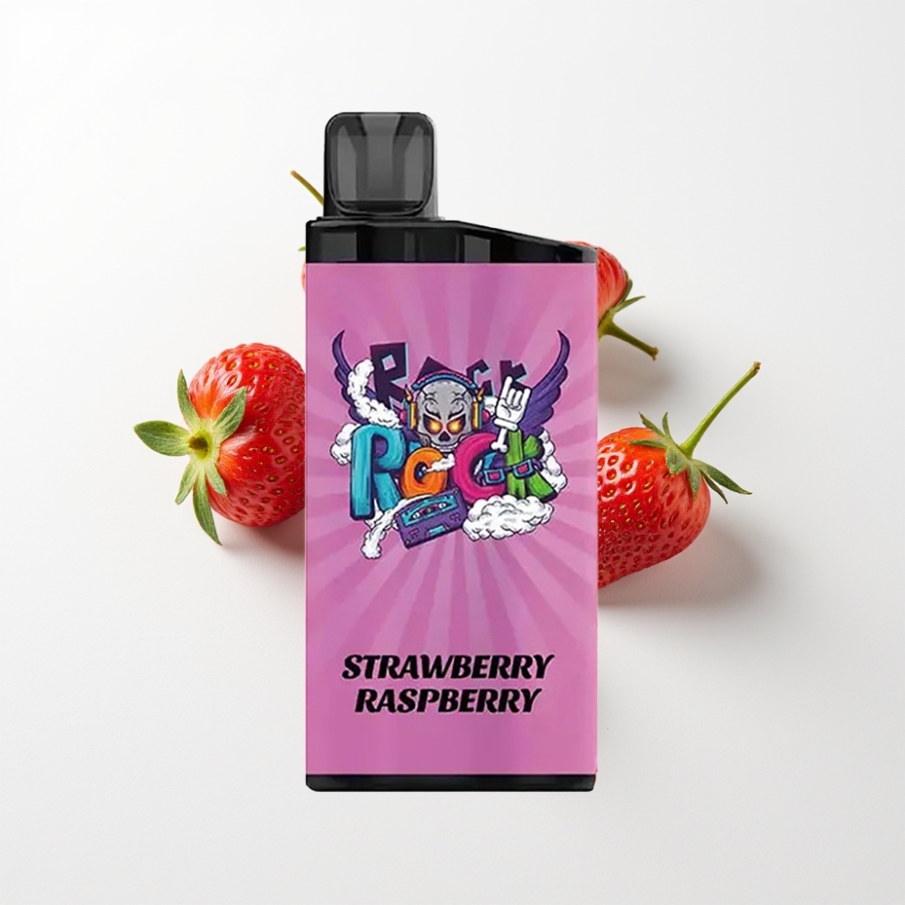 IGET Bar 3500 Puff 1400 mAh Mesh 1,2 Ohm Eper-Málna Egyszerhasználatos Vape