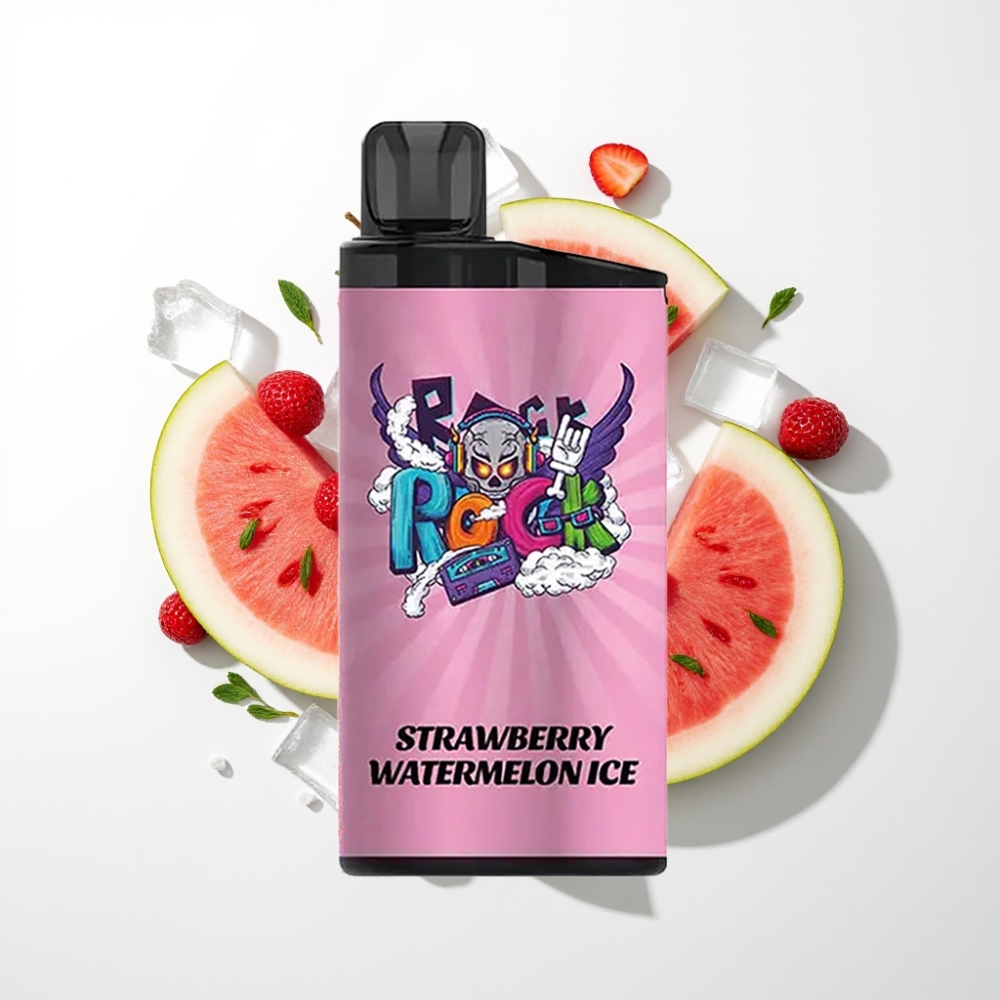 IGET Bar 3500 Puffs Egyszerhasználatos E-vapor Eper Dinnye Jég 1.2 Ohm Mesh Coil 1400 mAh