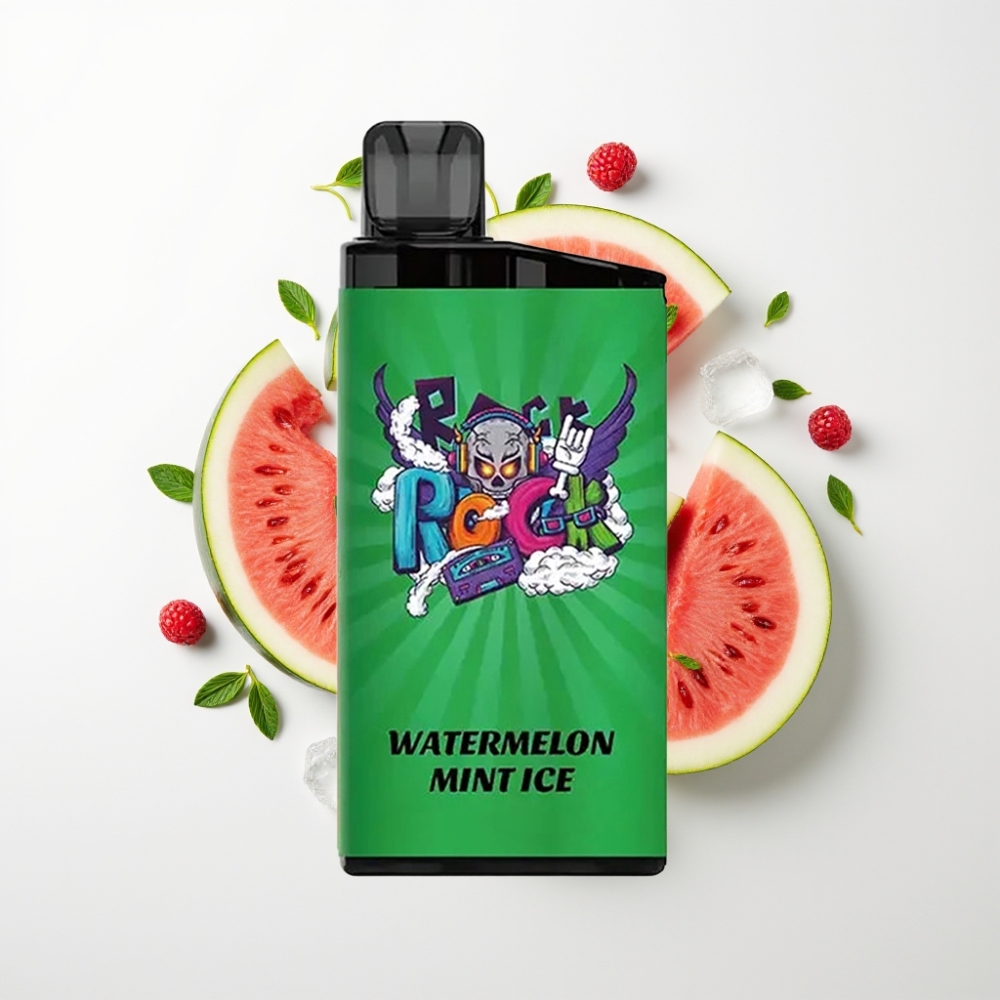 IGET Bar 3500 Puffs Eldobható Vape Görögdinnye Menta Jég (1400 mAh, 1.2 Ohm Mesh)