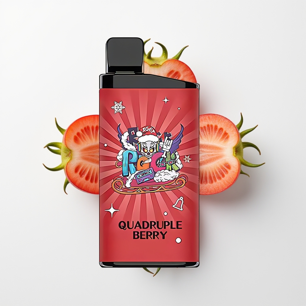 IGET Bar 3500 Puffs Elszívható E-szigi Négyes Bogyós Íz – 1,2 Ohm Mesh, 1400 mAh
