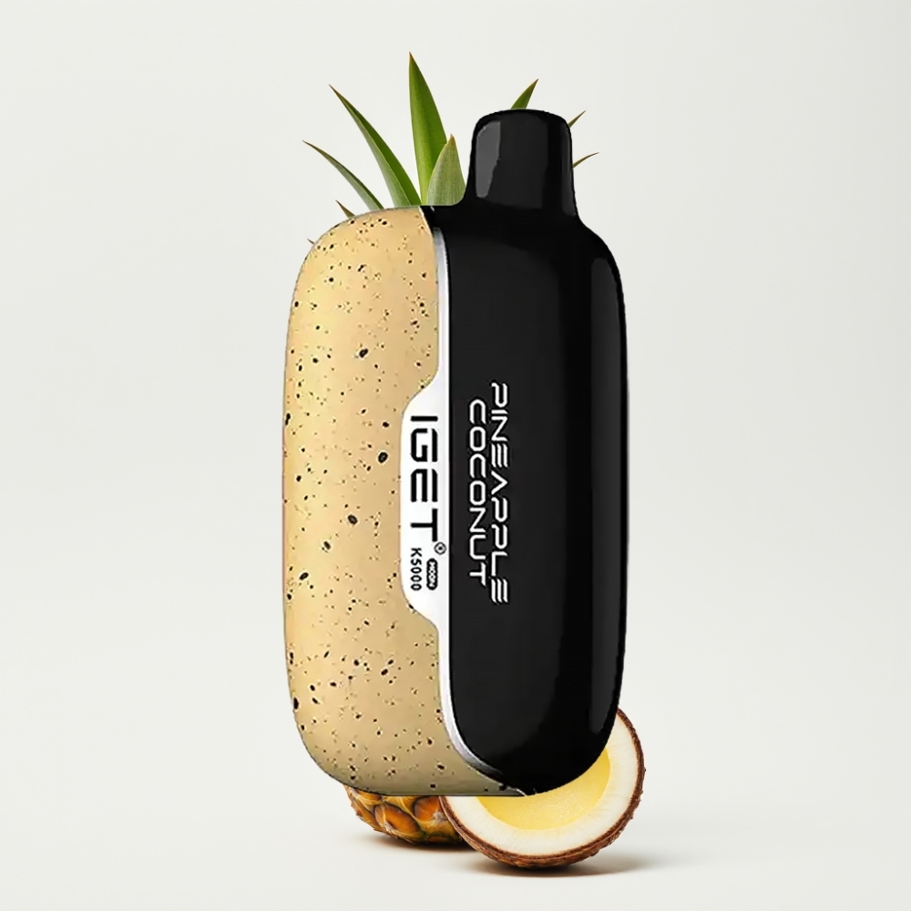 IGET Moon K5000 5000 Puff PC Boxos Elfogyasztható Vape Ananász-Kókusz