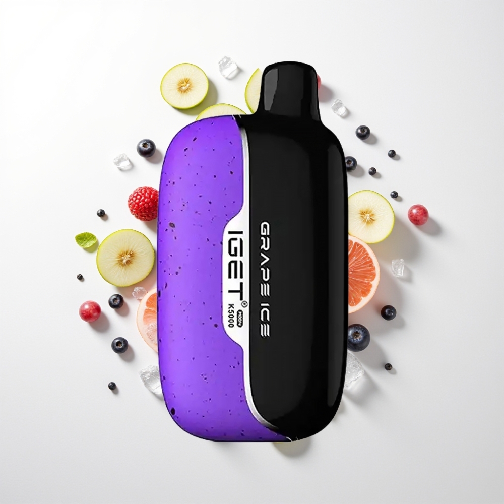 IGET Moon K5000 Puff Elszívható E-szigi (5000 Puff, 81.5 g, PC, 1.35 Ohm Mesh) Jégbor Íz