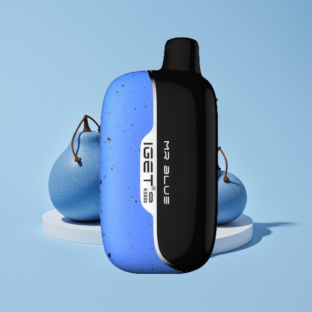 IGET Moon K5000 Puff PC Hálós Tekercs 1,35 Ohm Úr Azul Elfogyasztható E-cigaretta