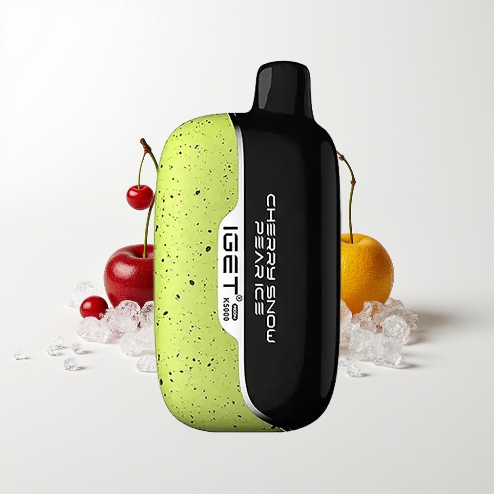 IGET Moon K5000 Puff PC Mesh 1.35 Ohm Meggy Hó Körte Jég Eldobható Vape