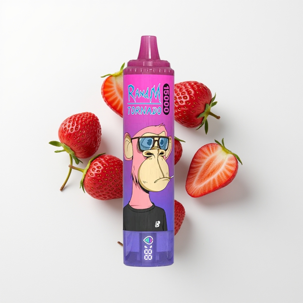 Fumot RandM Tornado 15000 Puff 25ml 850mAh Eper Szőlő