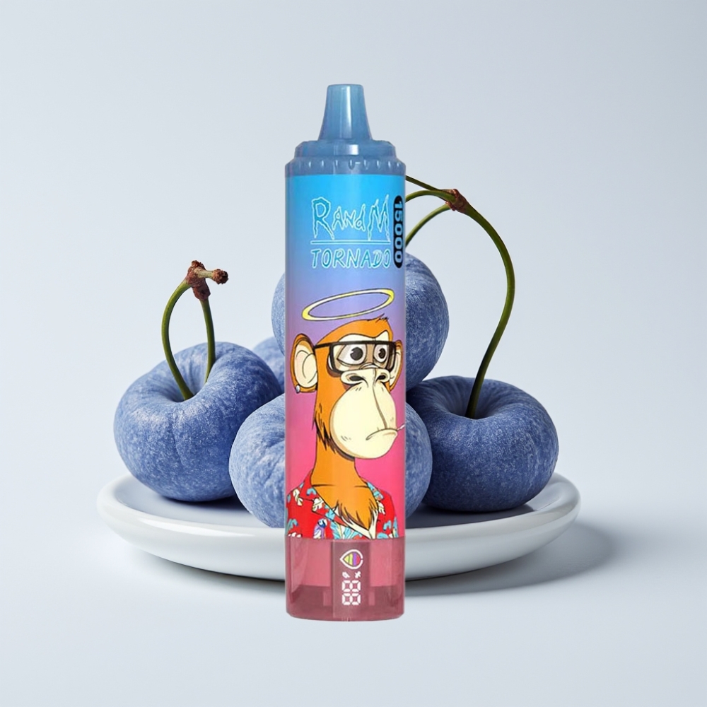 Fumot RandM Tornado 15000 Puffs 25ml 850mAh Mesh Azul Málna-Cseresznye