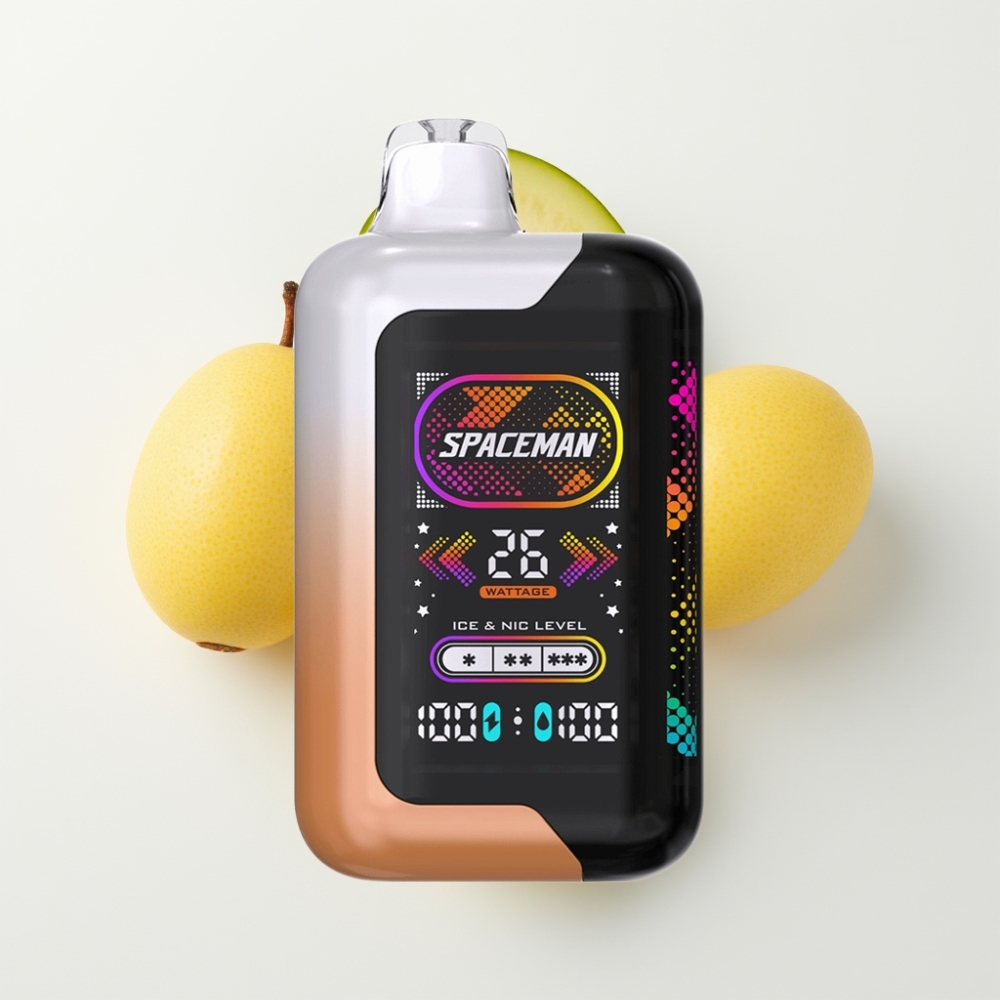 Spaceman SP40000 Zero Nikotin Eldobható E-cigaretta – 20ml, 1000mAh, 40000 Szippantás, 4 Jégfokozat, Típus-C